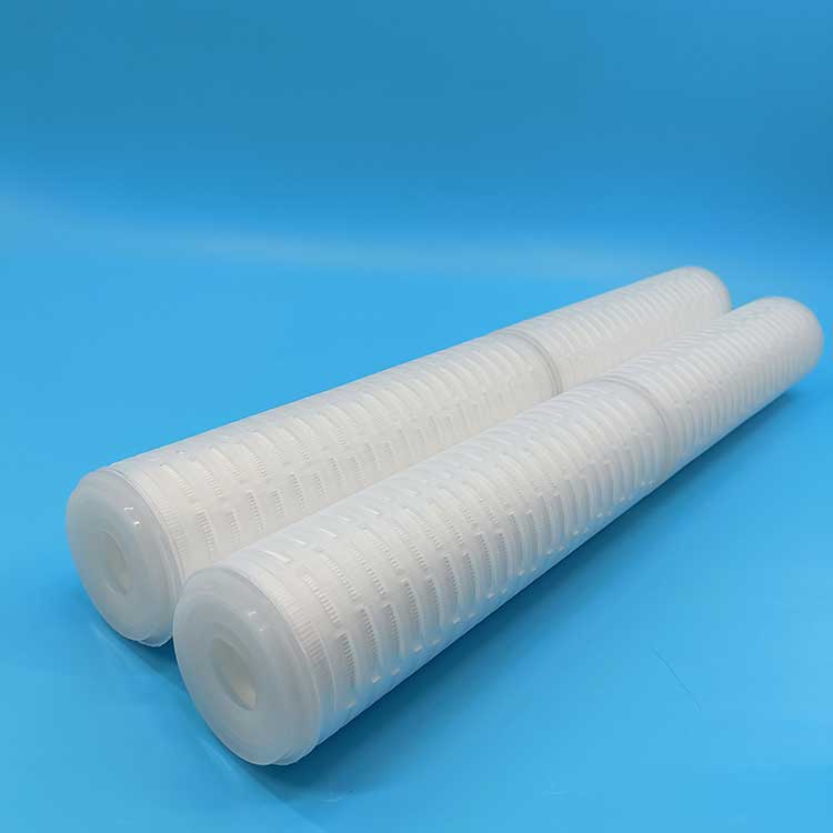 華豫供應(yīng)水過濾器除雜質(zhì)用B1C-500 10um折疊濾芯