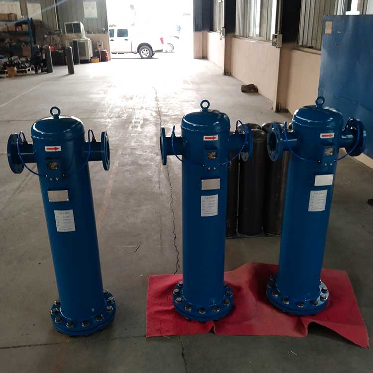 華豫供應壓縮空氣除雜精密過濾法蘭過濾器